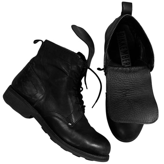 Dirk Bikkembergs Zip Shaft Combat Boots