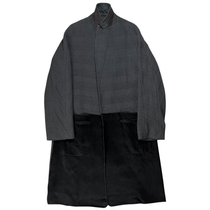 Haider Ackermann Bi-Material Sample Coat - AW18