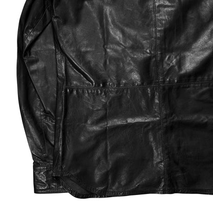 Balmain by Olivier Rousteing Leather Shirt - SS13