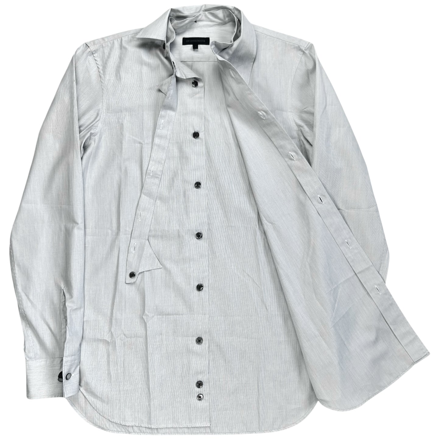 Ann Demeulemeester Deconstructed Button Strap Collar Shirt