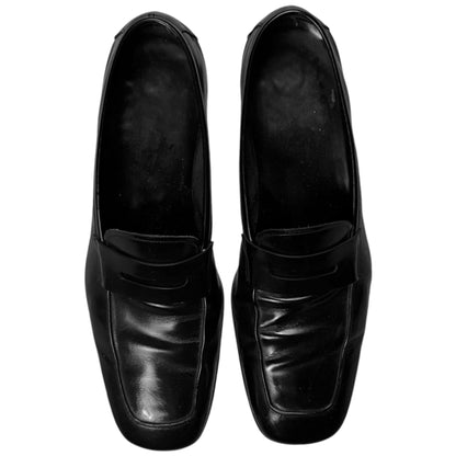 Prada Squared Slip On Penny Loafers
