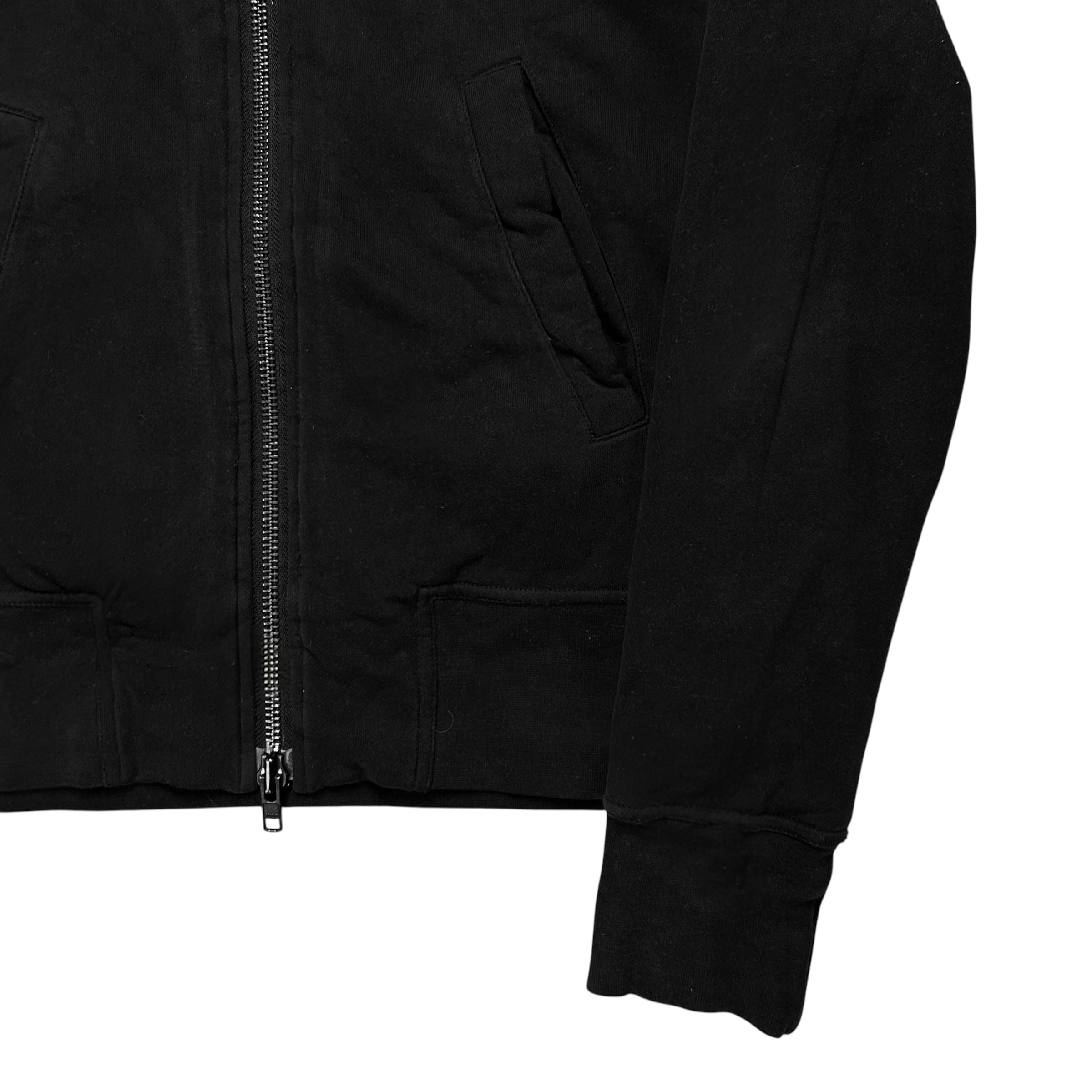 Ann Demeulemeester Double Layered Zip Hoodie – Vertical Rags