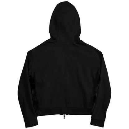 Dirk Bikkembergs Front Fur Zip Hoodie
