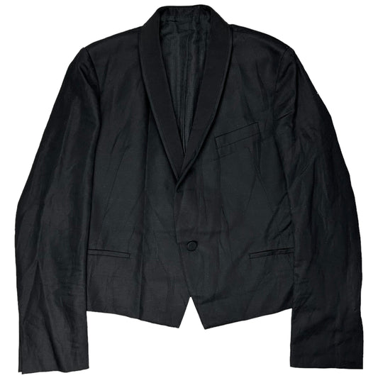 Haider Ackermann Cropped Single Button Blazer