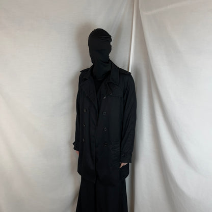 Dior Homme Back Pleated Military Trench Coat - AW08