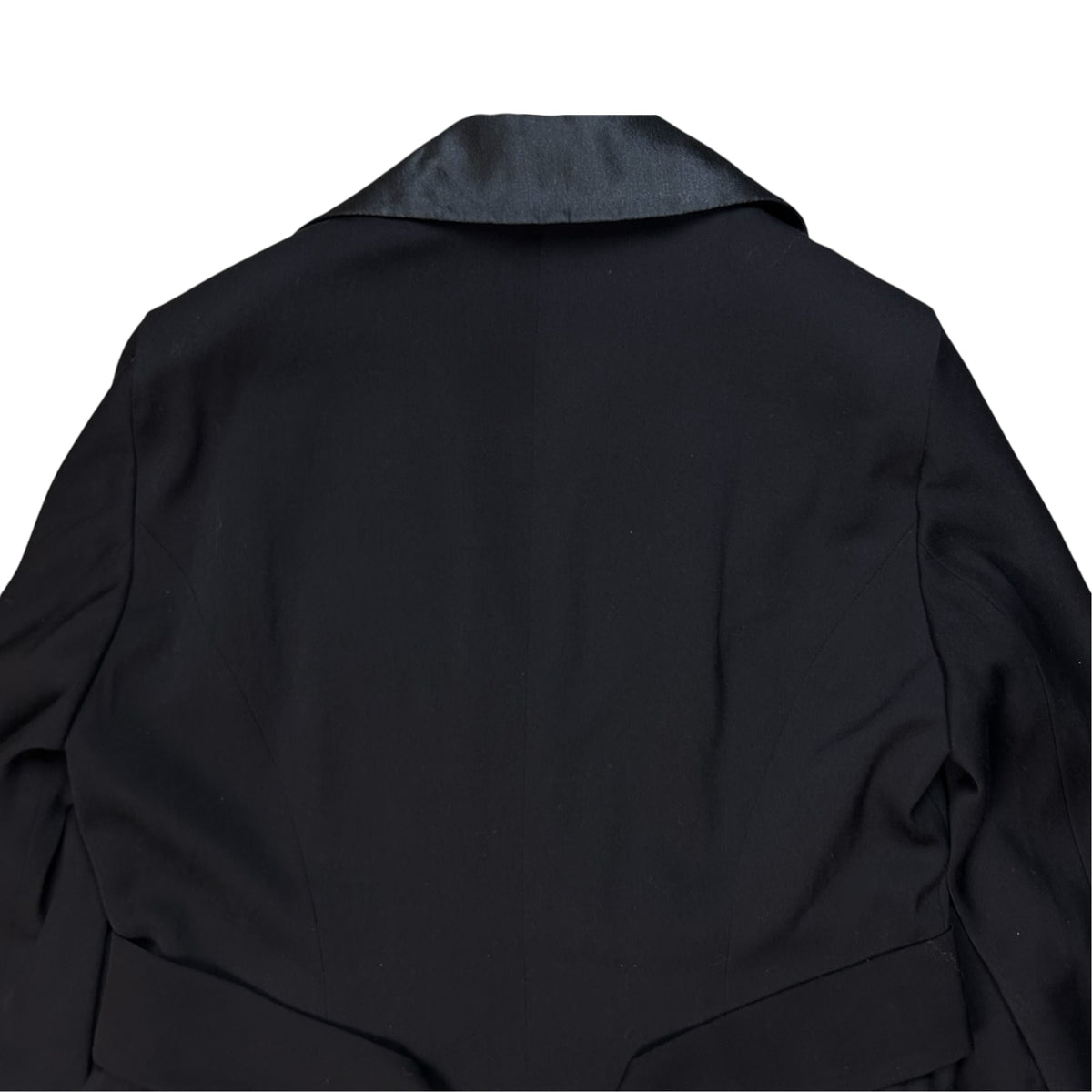 Jil Sander Belted Glossy Lapel Blazer - 80s
