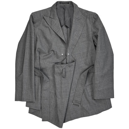 Y‘s Yohji Yamamoto Belted Wrap Blazer