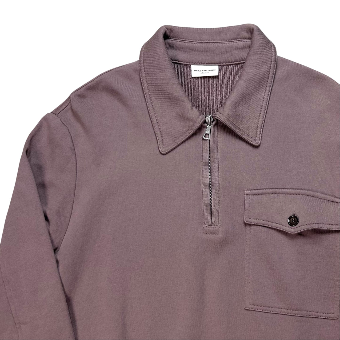 Dries Van Noten Haswell Quarter Zip Sweater - SS25