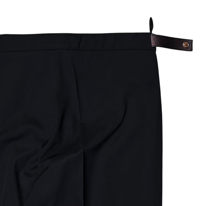 Gucci by Tom Ford Leather Waist Strap Trousers - 90s