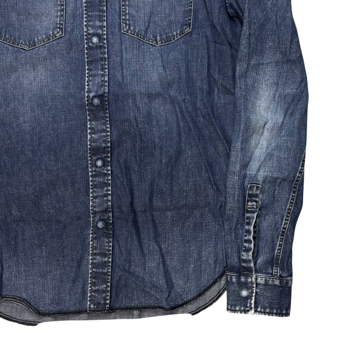 Maison Margiela Snap Denim Shirt - AW17