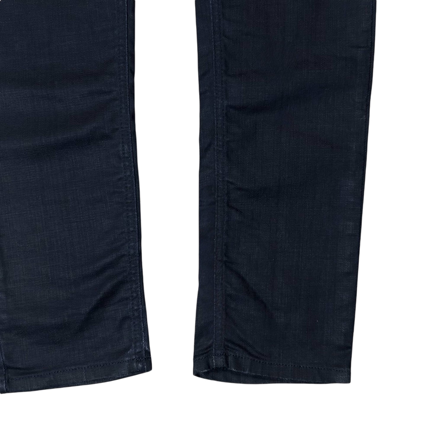 RAF by Raf Simons Waxed Skinny Jeans