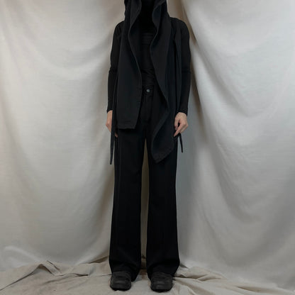 Balenciaga Wide Draped Denim Cut Pants - AW21