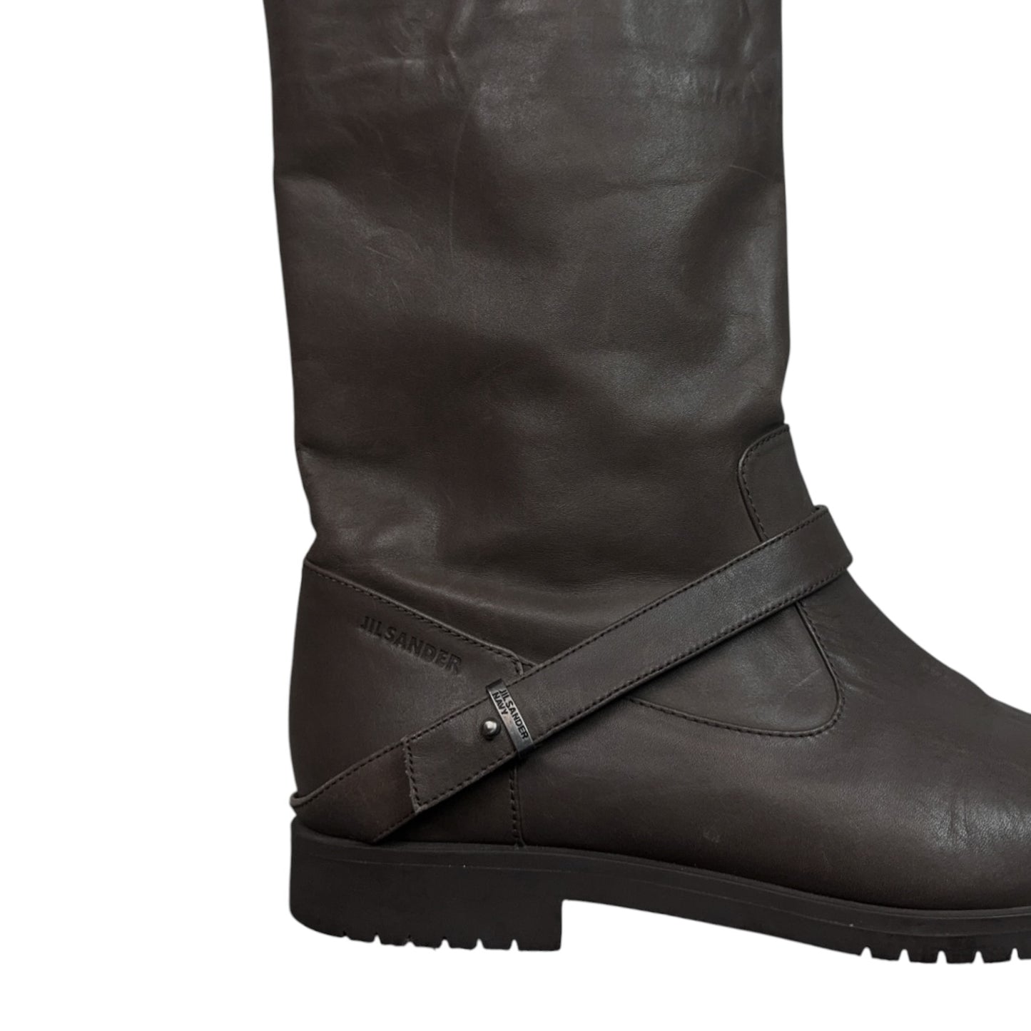 Jil Sander Strap Engineer Boots - AW14