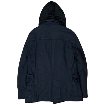 Dirk Bikkembergs Hooded Multi Pocket Caban Jacket
