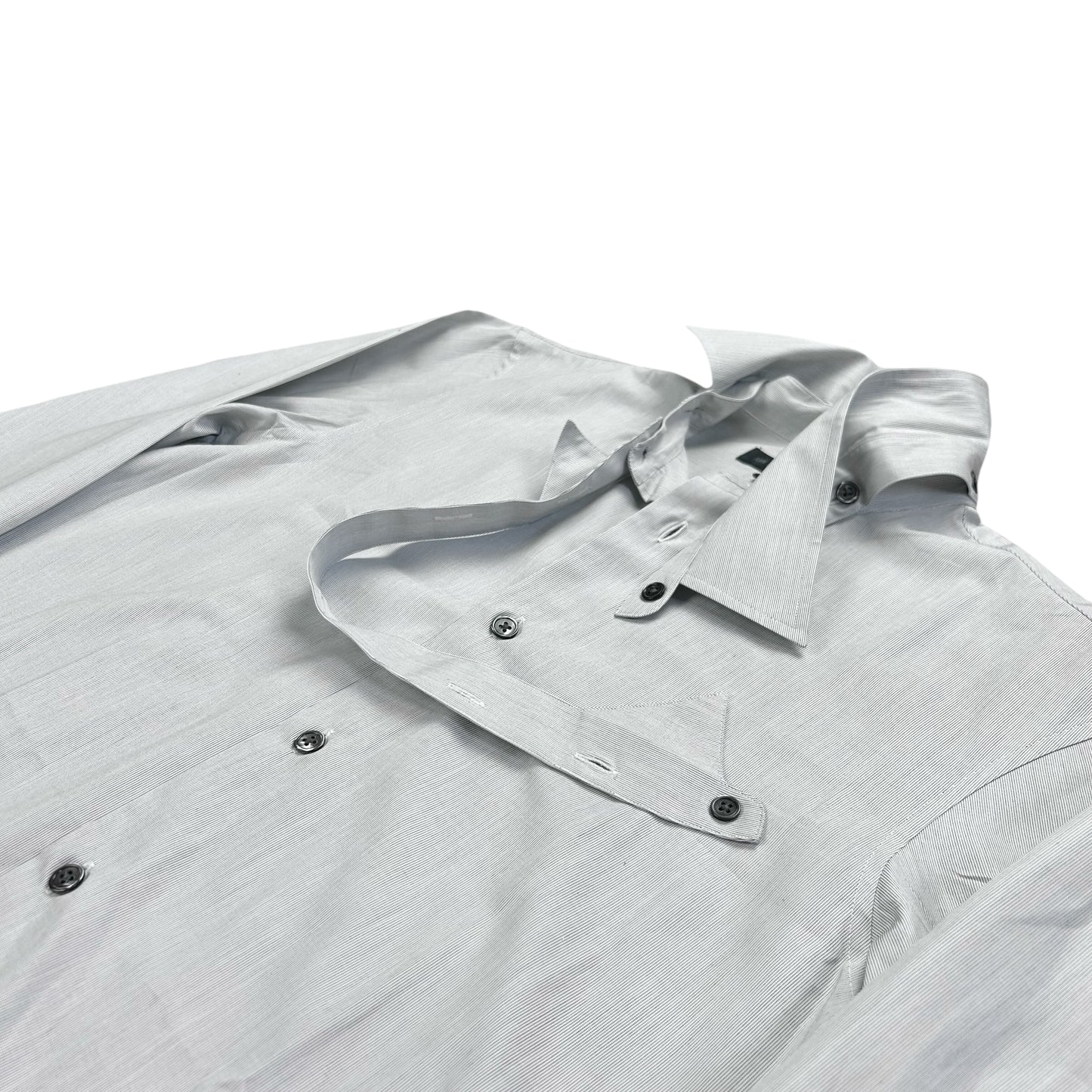 Ann Demeulemeester Deconstructed Button Strap Collar Shirt