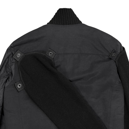 Dirk Bikkembergs Knit Sleeve Attached Jacket