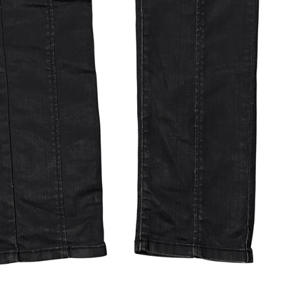 Dirk Bikkembergs Waxed Stud Biker Jeans