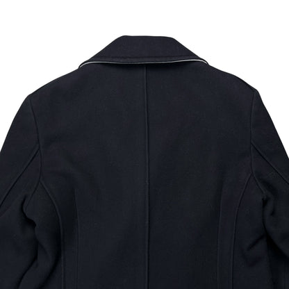 Jil Sander Contrast Collar Cashmere Coat - 90s