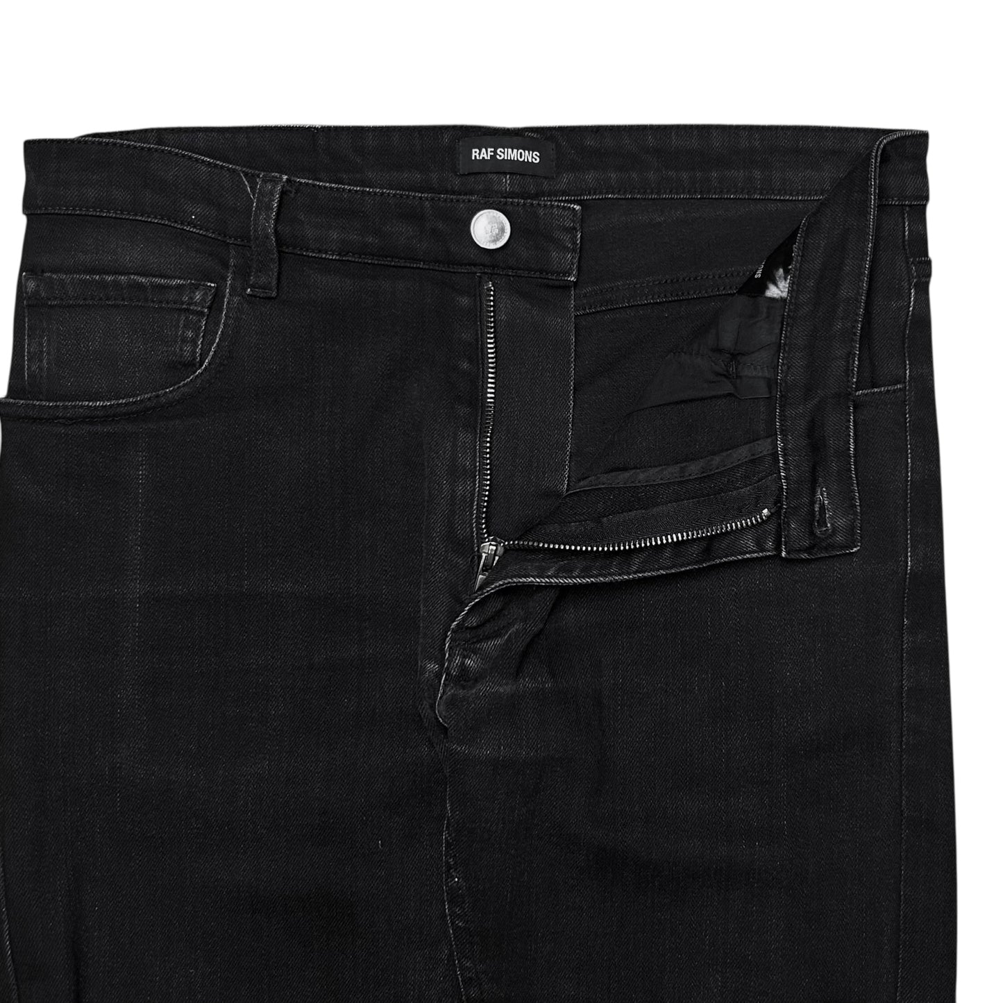 Raf Simons Knee Strap RS Skinny Jeans - SS19