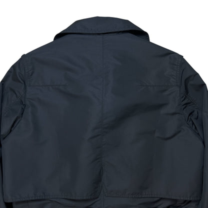 Dior Homme Back Panel Silk Trench Coat - SS08