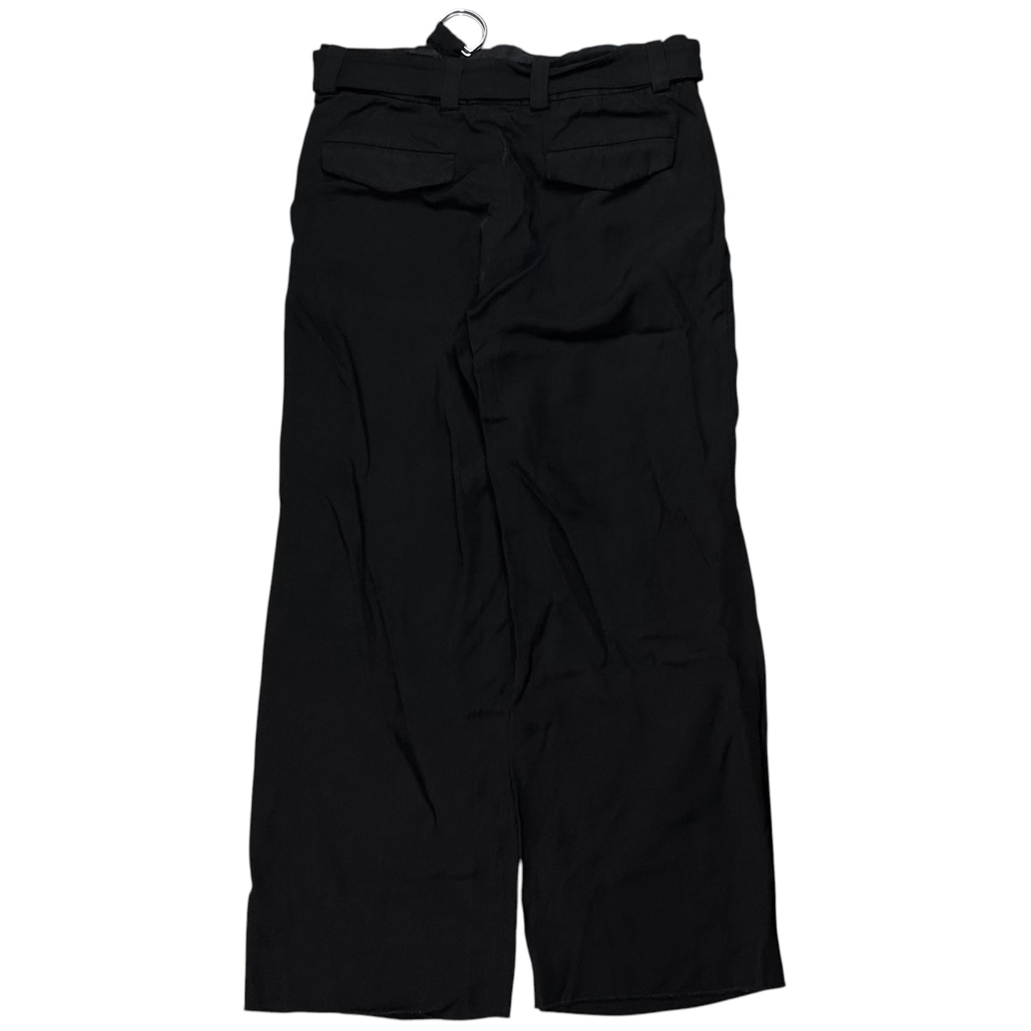 Jil Sander Wide D-Ring Belt Linen Pants - SS23