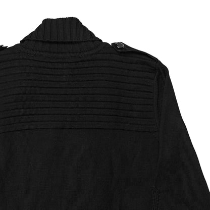 Dirk Bikkembergs Military Zip Knit Sweater - AW10