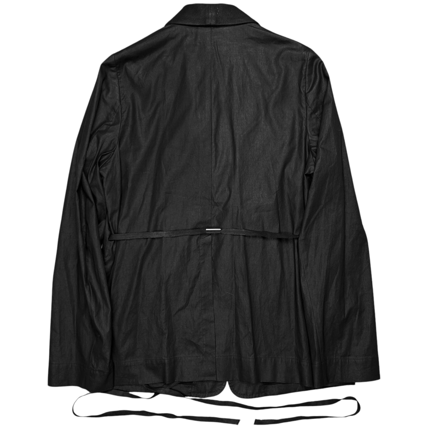 Ann Demeuelmeester Saina Waxed Shawl Blazer - SS23