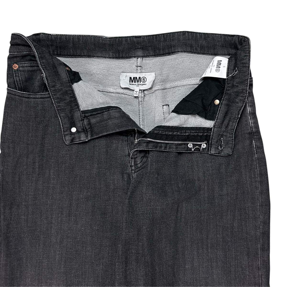 MM6 Maison Margiela Flared Destroyed Jeans - SS23