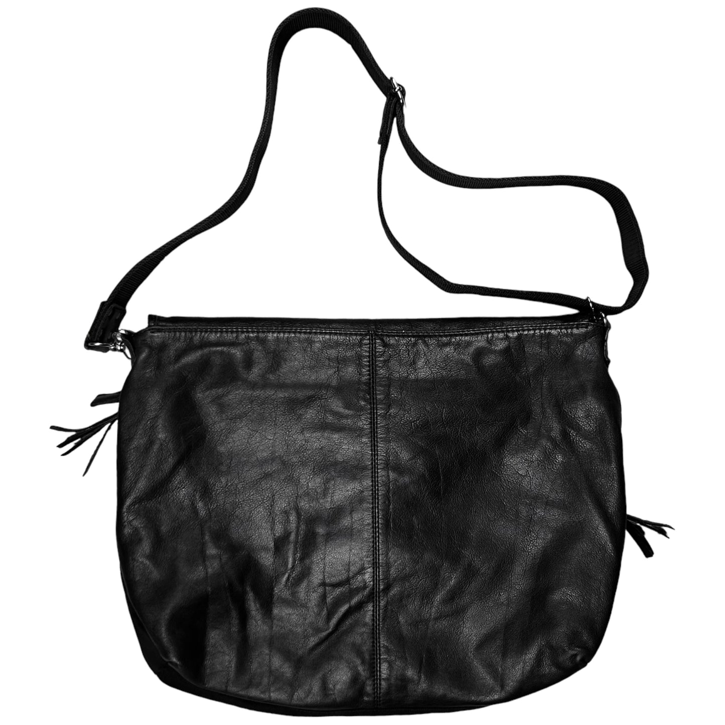 Dirk Bikkembergs Cargo Leather Flap Bag