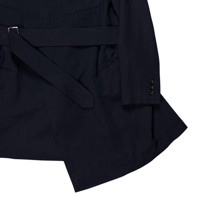Comme des Garcons Asymmetric Belted Back Pleated Jacket - AW15