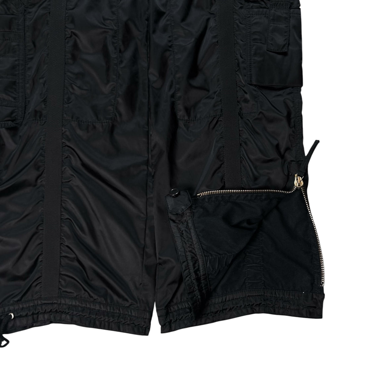 Jean Paul Gaultier Wide Parachute Bondage Nylon Pants - AW03