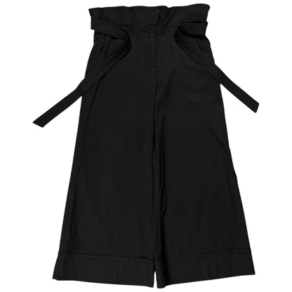 Dries Van Noten Wide Belted Paper Bag Pants - AW19