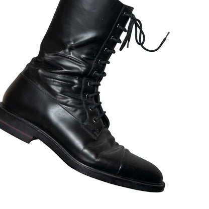 Gucci by Tom Ford High Combat Zip Boots - AW99