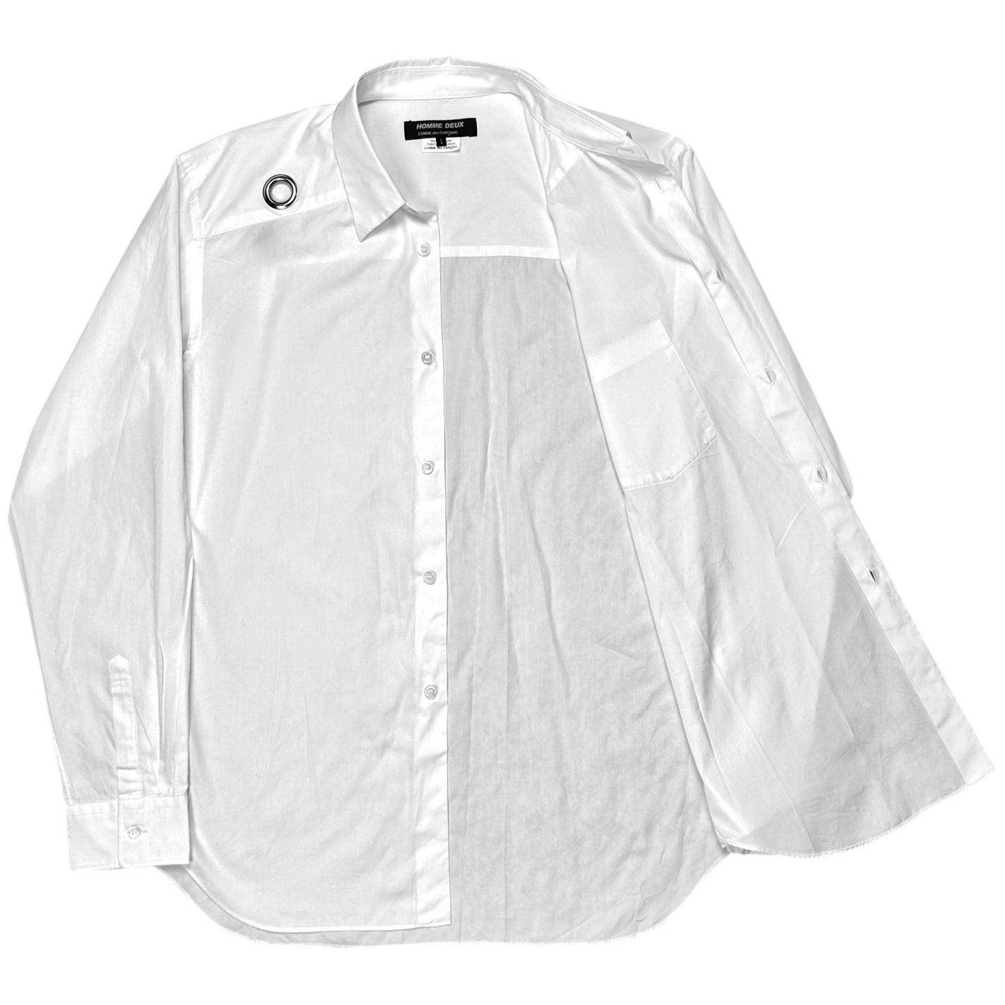 Comme des Garcons Homme Deux Giant Eyelet Shirt - AW19