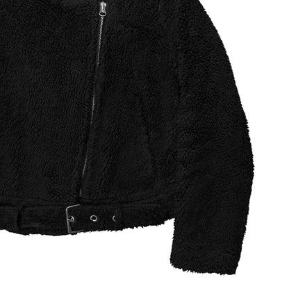 MM6 Maison Martin Margiela Belted Sherpa Bomber Jacket - AW15