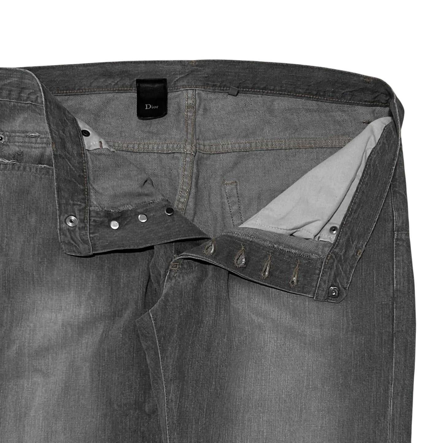 Dior Homme Stonewash Straight Jeans - SS05