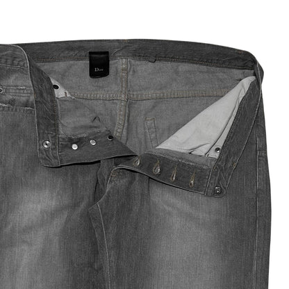 Dior Homme Stonewash Straight Jeans - SS05