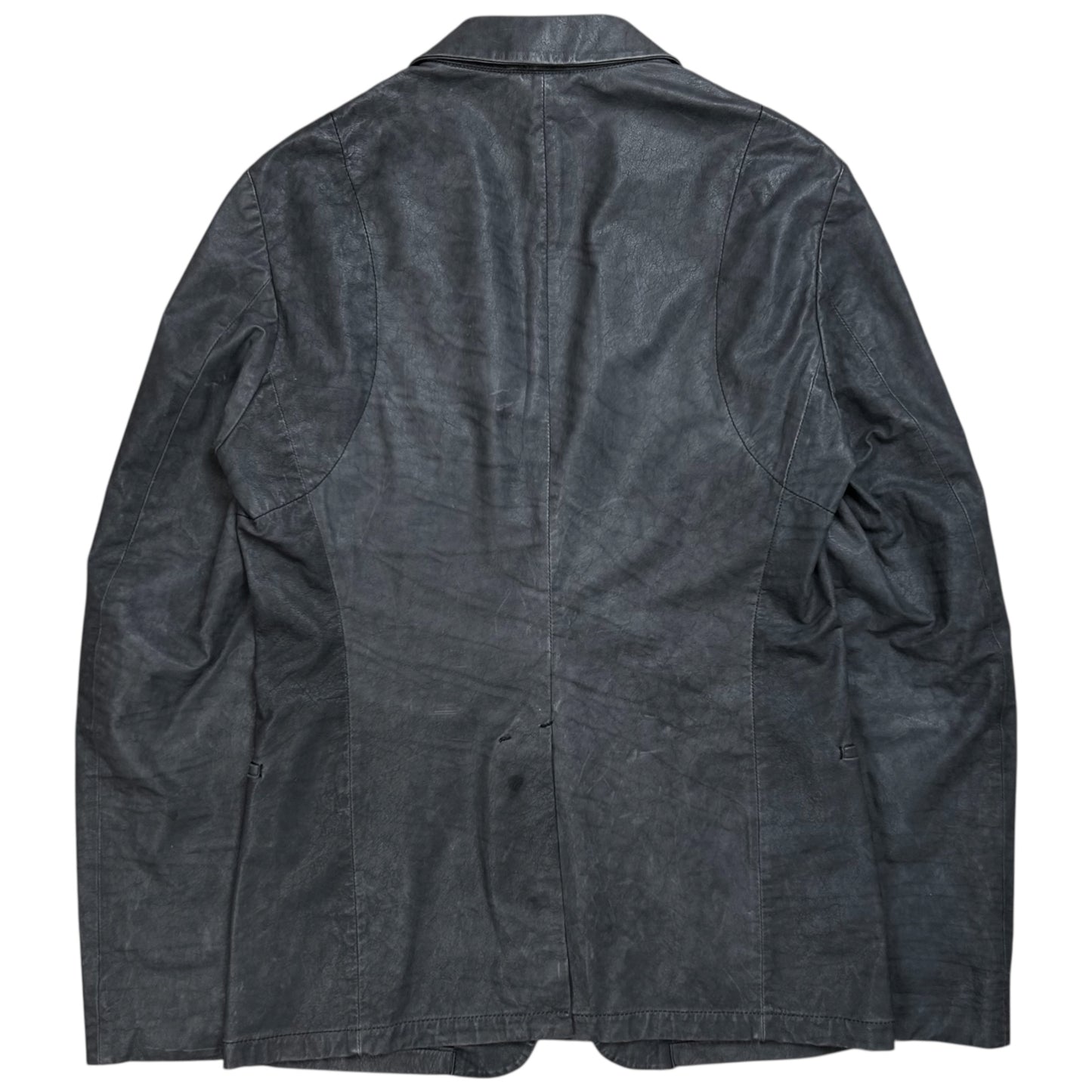 Jil Sander Dyed Leather Blazer - AW08