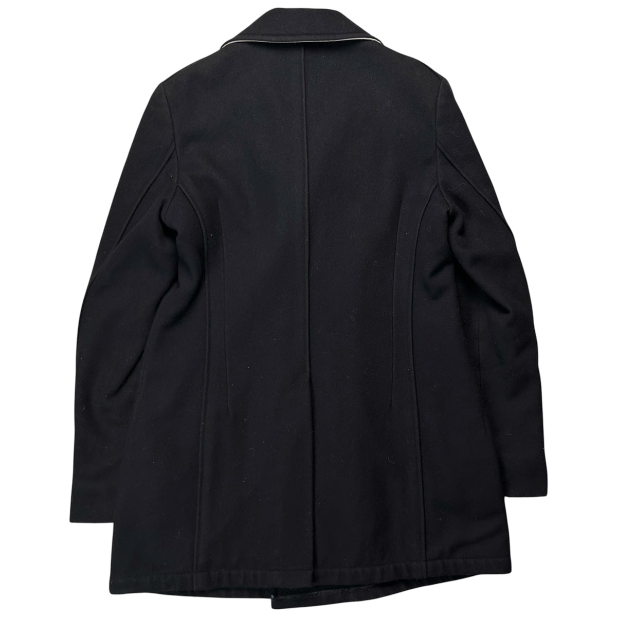 Jil Sander Contrast Collar Cashmere Coat - 90s