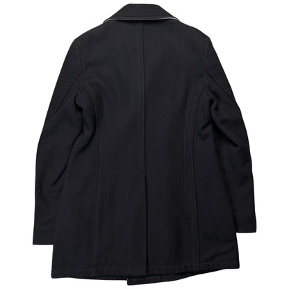 Jil Sander Contrast Collar Cashmere Coat - 90s