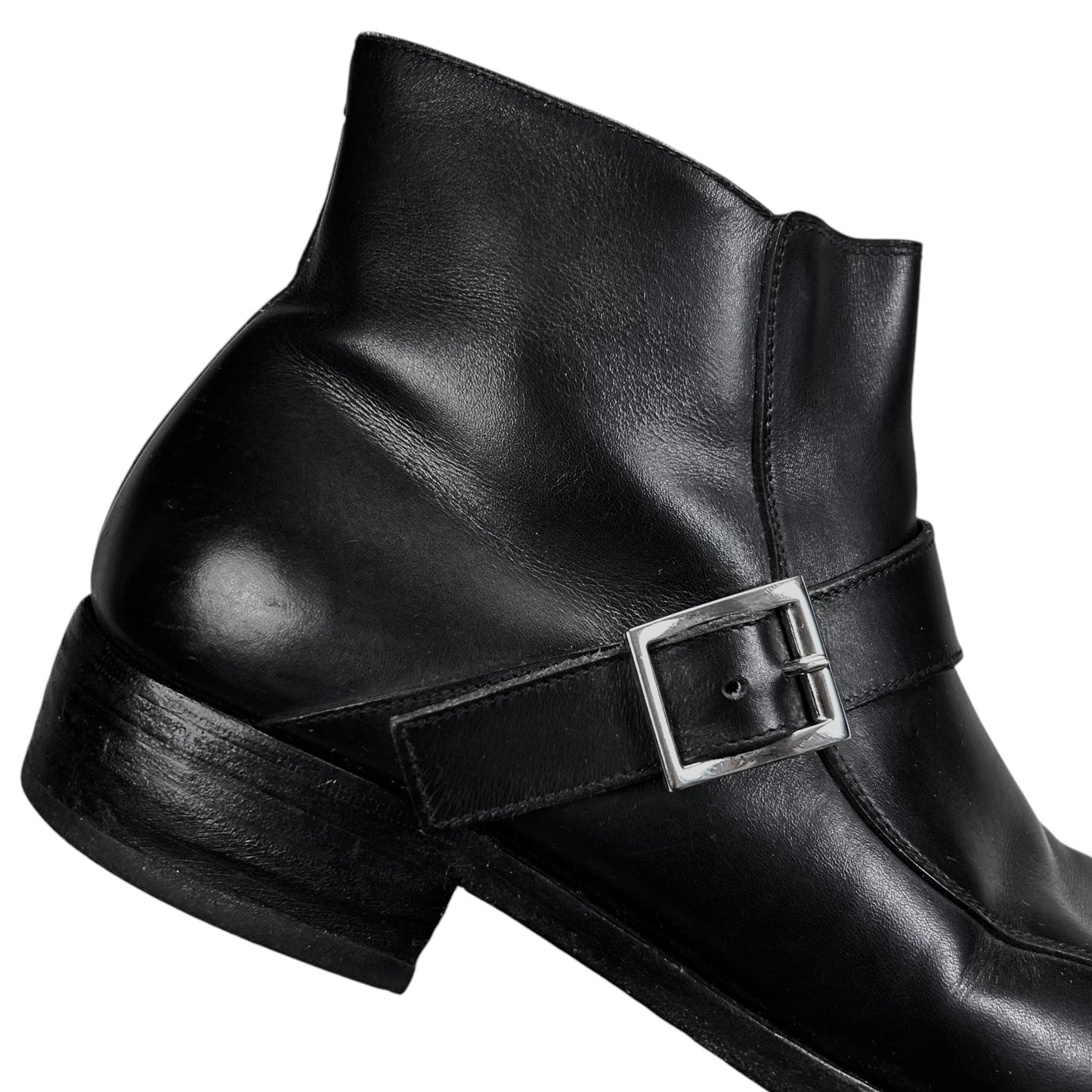 Prada Belted Mid Top Boots