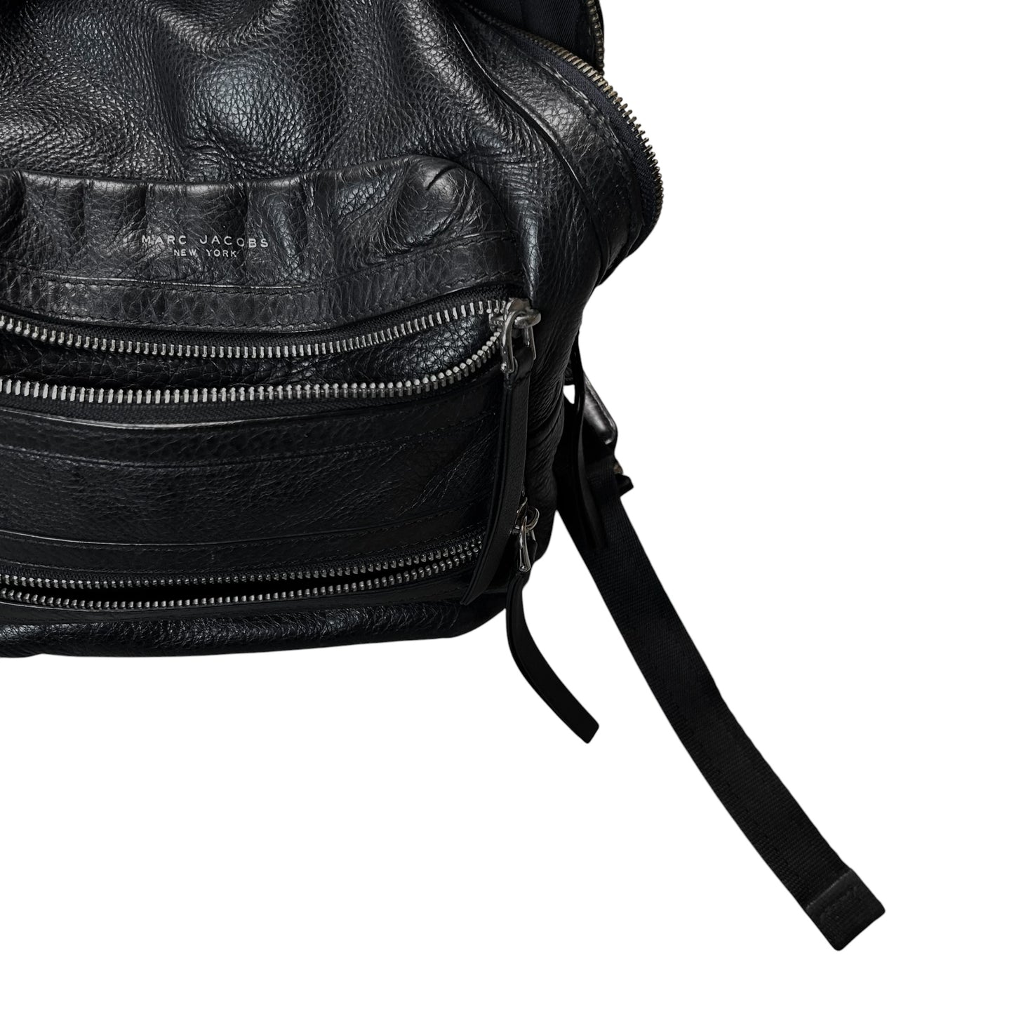 Marc by Marc Jacobs Domo Biker Multi Zip Leather Backpack - AW14