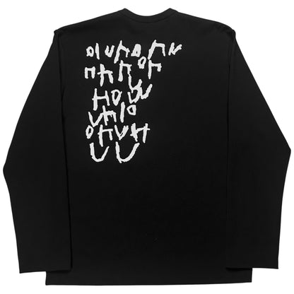 Comme des Garcons Homme Plus Graffiti Print Longsleeve - AW23