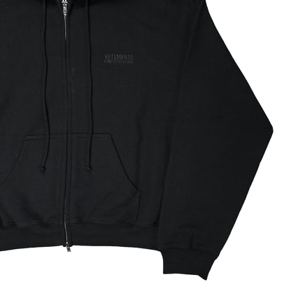 Vetements Fitted Zip Hoodie - SS23