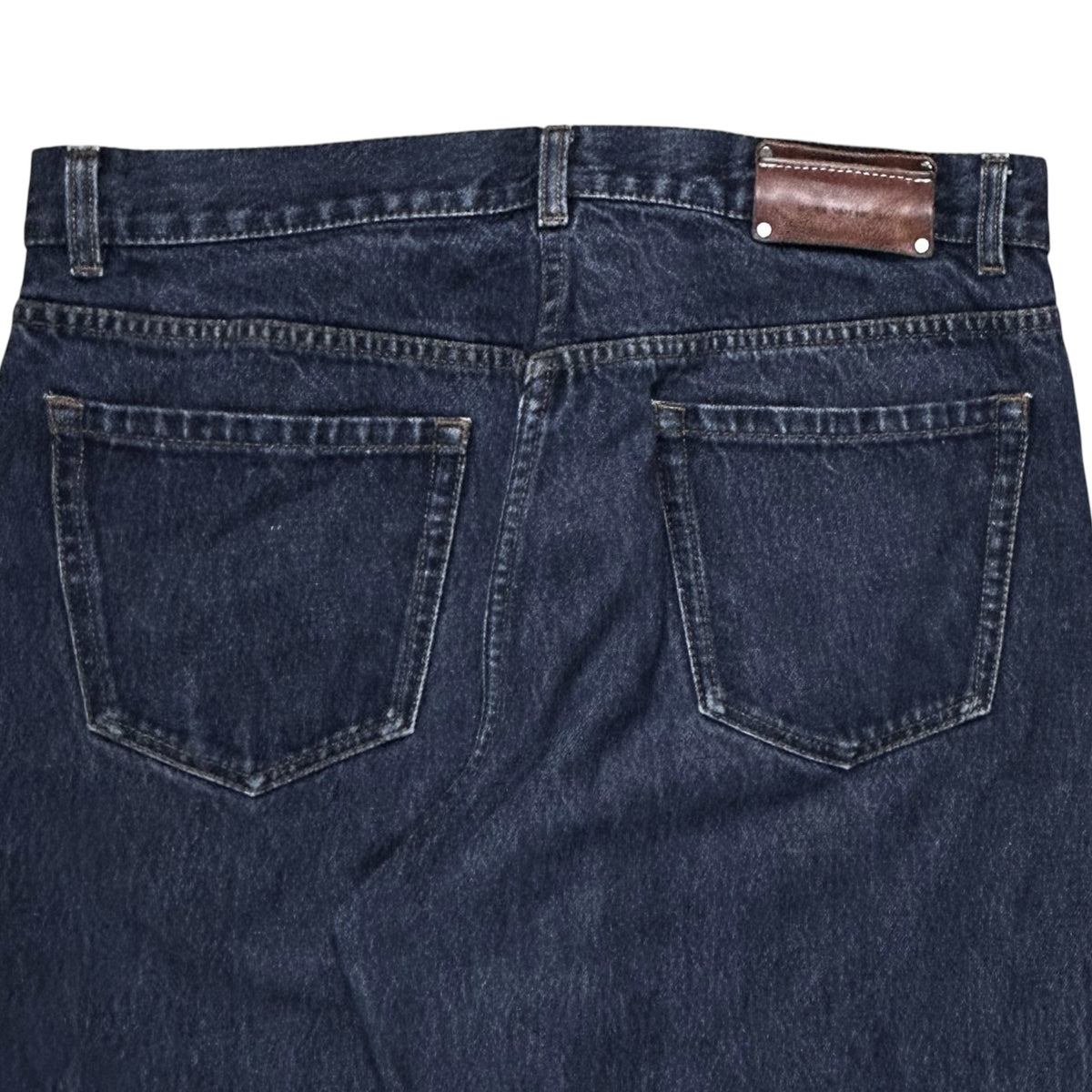 Dries Van Noten Deconstructed Front Pocket Jeans
