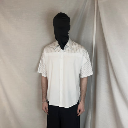 Maison Margiela Striped Patchwork Layer Shirt - SS20
