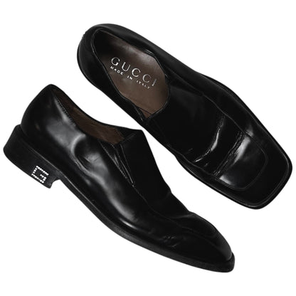 Gucci by Tom Ford G-Stud Square Loafers