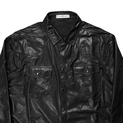 Balmain by Olivier Rousteing Leather Shirt - SS13