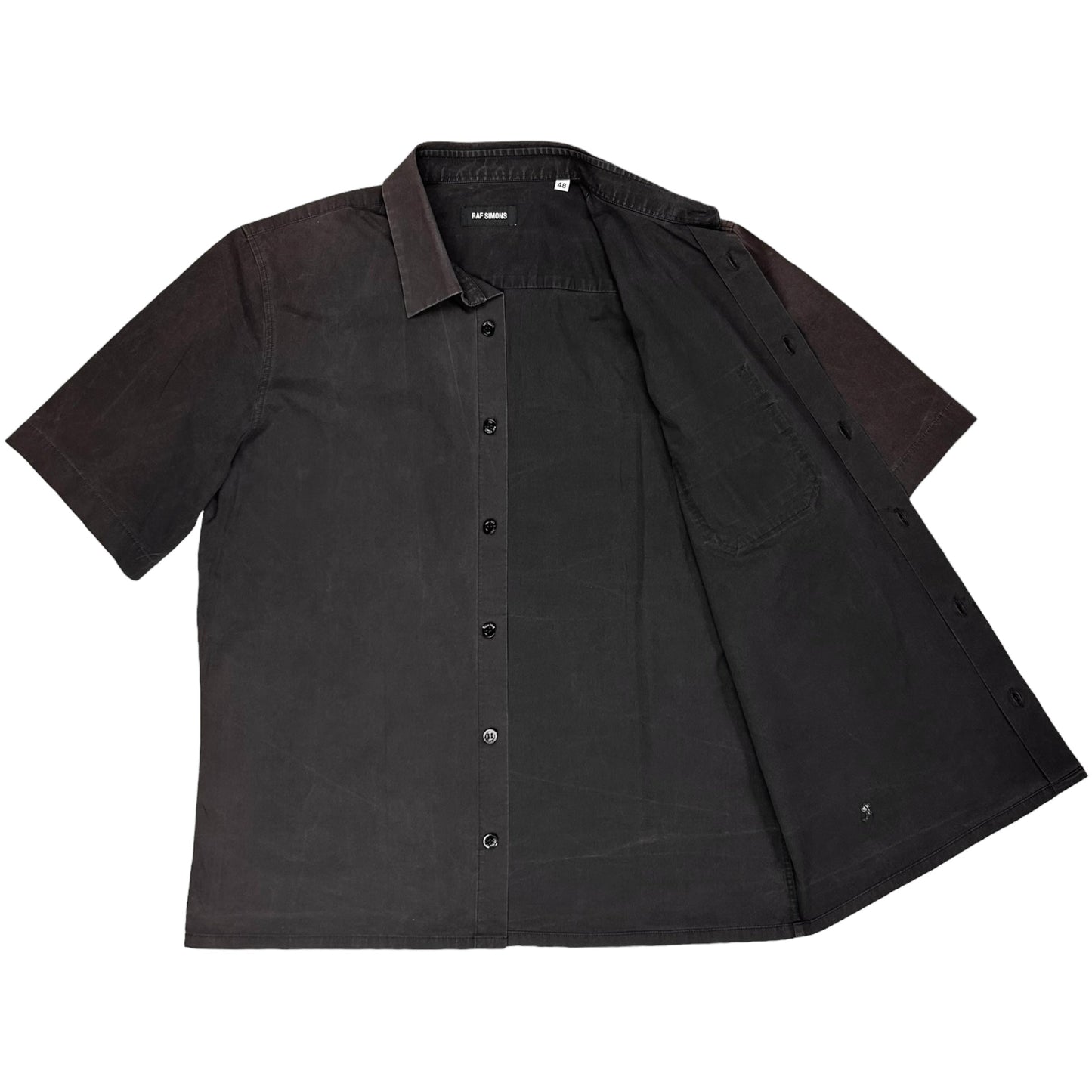 Raf Simons Cropped PVC Pocket Shirt - SS19 – Vertical Rags