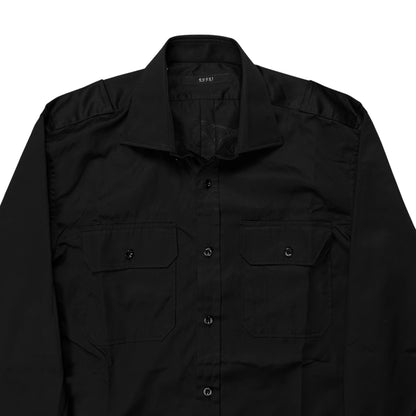 Gucci by Tom Ford Military Satin Shirt - 90s